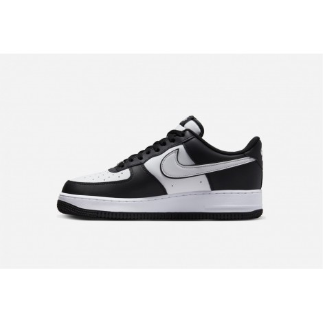 Nike Air Force 1 ’07 Black/White (DV0788-001) – adidasi negri cu Swoosh alb