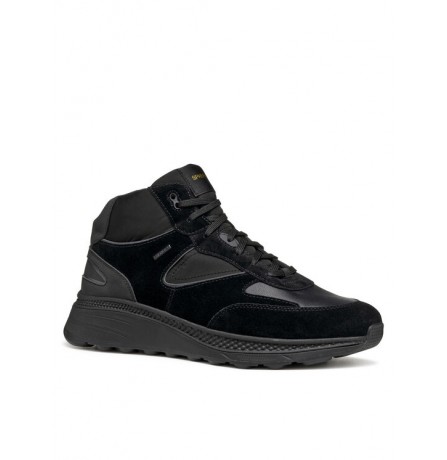 Sneakers barbati Geox U Spherica Actif X1 impermeabili, negri