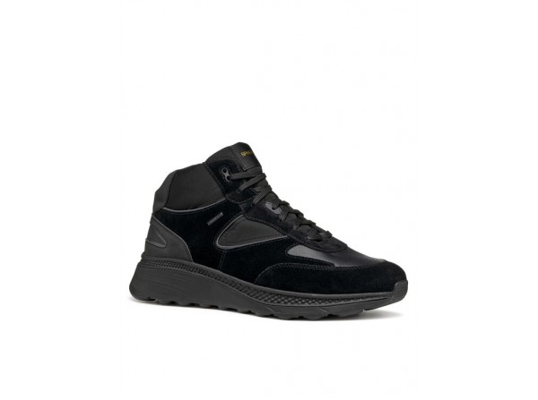 Sneakers barbati Geox U Spherica Actif X1 impermeabili, negri