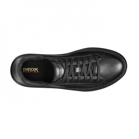 Pantofi barbati Geox U Deiven D din piele, negri