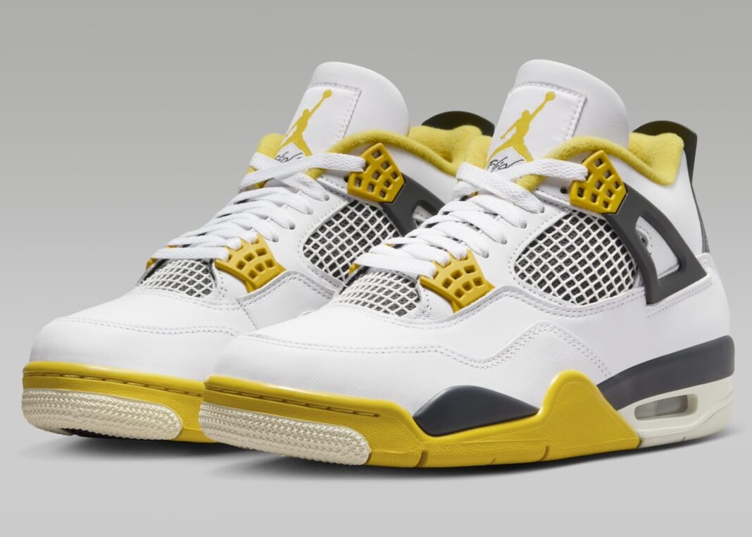 Air Jordan 4 Retro Vivid Sulfur AQ9129 101