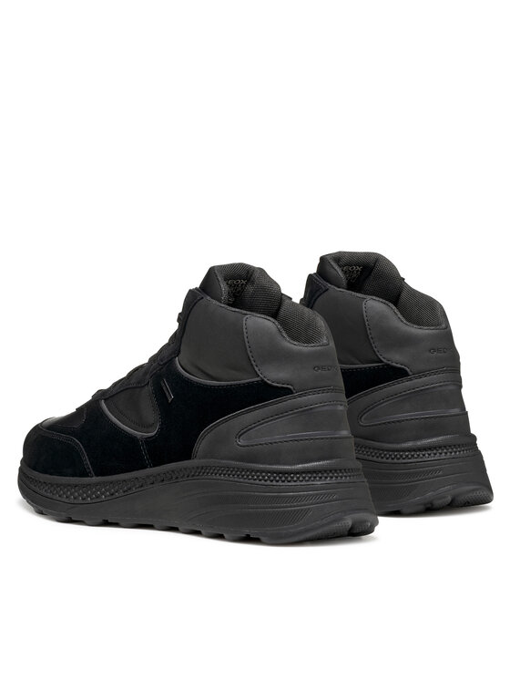 Sneakers barbati Geox U Spherica Actif X1 impermeabili, negri